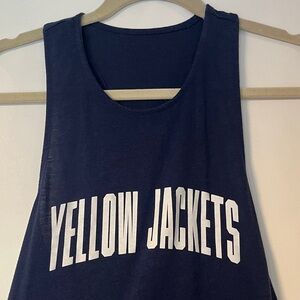 Adidas Georgia Tech Yellow Jackets Navy Tank Top